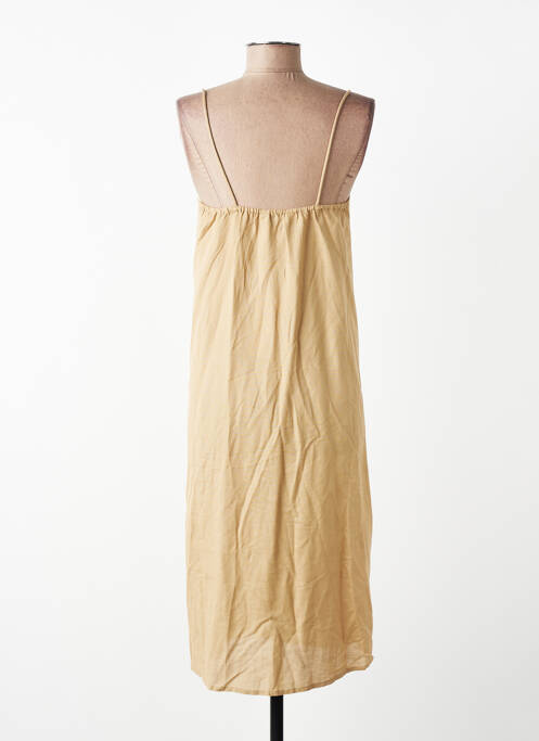 Robe courte sans manche sans manche beige ONLY femme