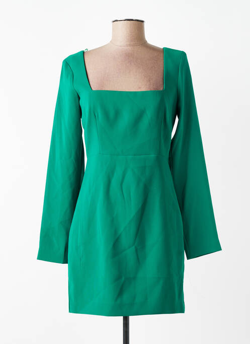 Robe longue vert MANGO femme