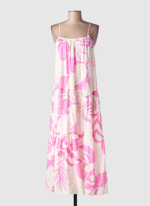 Robe courte rose MANGO femme