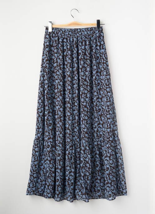 Jupe longue bleu MANGO femme