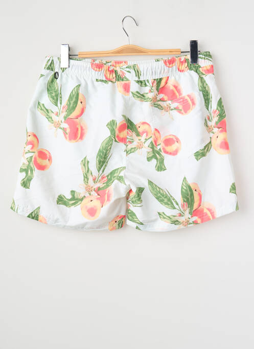 Short de bain blanc JACK & JONES homme