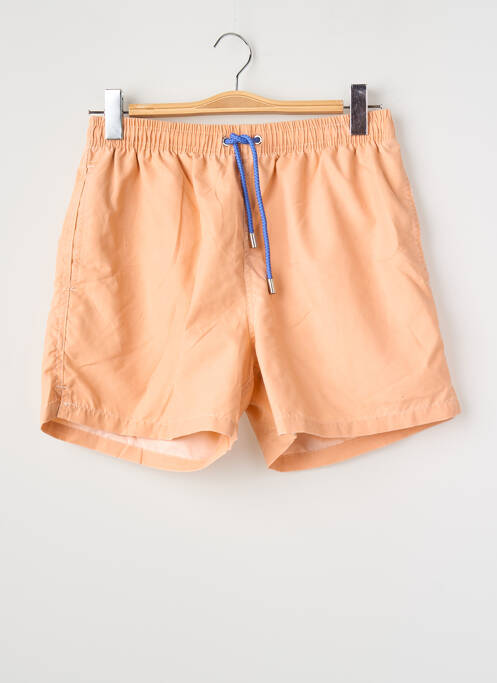 Short de bain orange BRUCE & BUTLER  homme