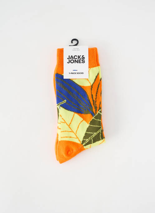Chaussettes orange JACK & JONES homme