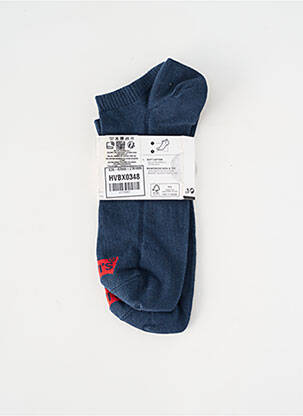 Chaussettes bleu LEVI'S homme