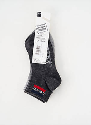 Chaussettes gris LEVI'S homme