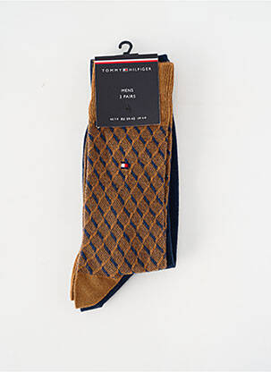 Chaussettes marron TOMMY HILFIGER homme
