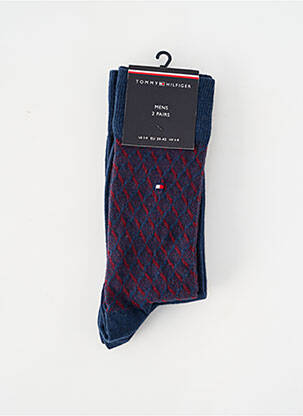 Chaussettes bleu TOMMY HILFIGER homme