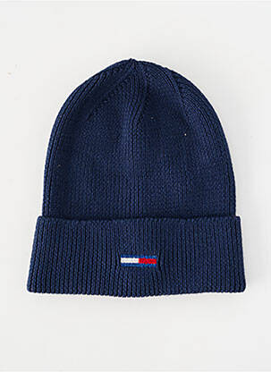 Bonnet bleu TOMMY HILFIGER femme