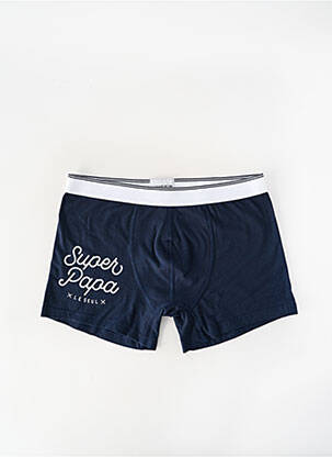 Boxer bleu MONSIEUR TSHIRT homme
