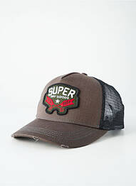 Casquette gris SUPERDRY femme