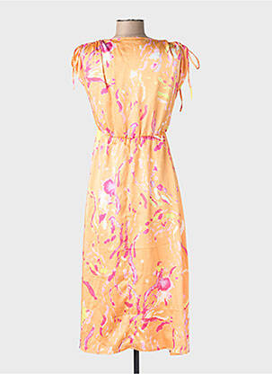 Robe courte orange VERO MODA femme