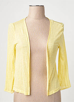 Gilet manches longues jaune STREET ONE femme