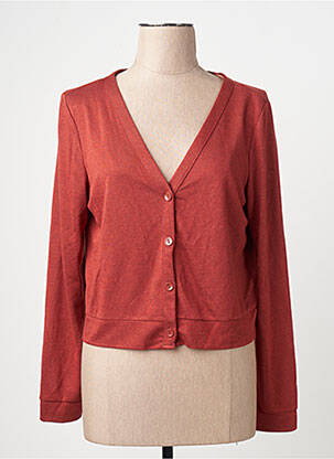 Gilet manches longues marron STREET ONE femme