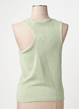 Débardeur coupe droite sans manche vert VERO MODA femme