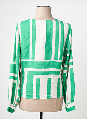 Blouse manches longues manches longues vert VERO MODA femme