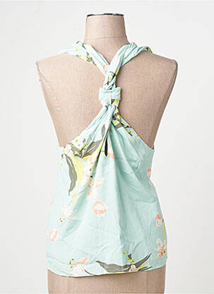 T-shirt bleu MANGO femme