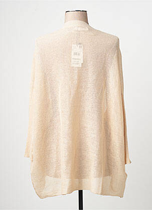 Gilet manches longues beige MANGO femme