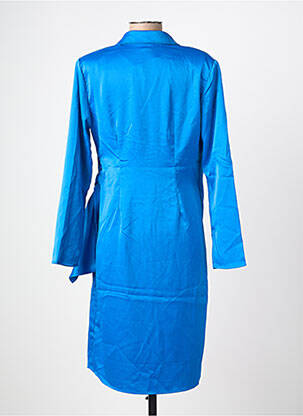 Robe mi-longue bleu VERO MODA femme
