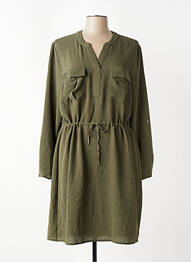 Robe mi-longue vert ONLY femme