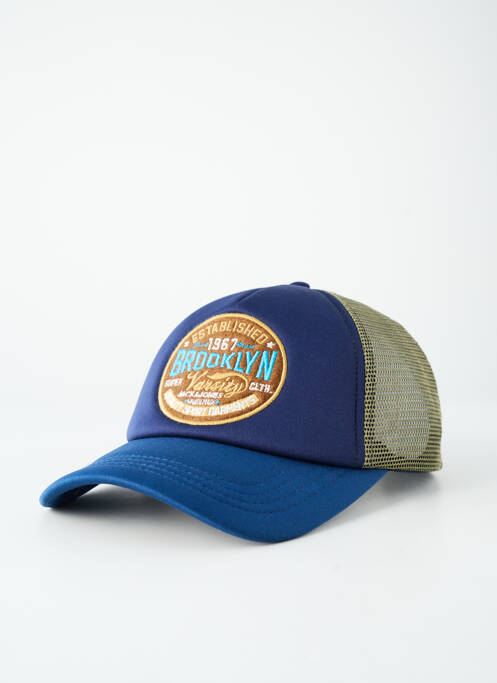 Casquette bleu JACK & JONES homme