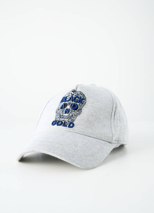 Casquette gris BLACK AND GOLD homme