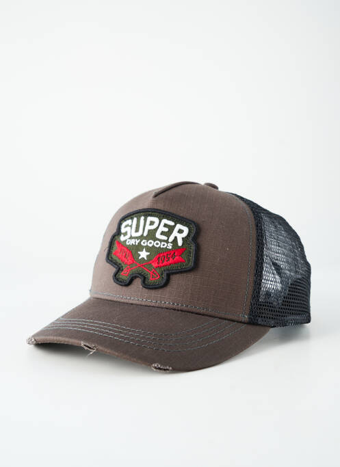 Casquette gris SUPERDRY femme