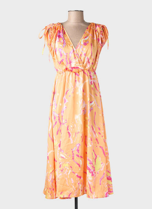 Robe courte orange VERO MODA femme