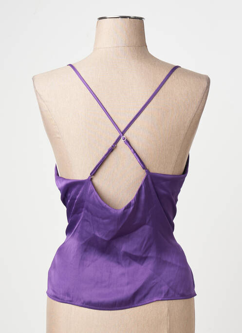Top violet MORGAN femme