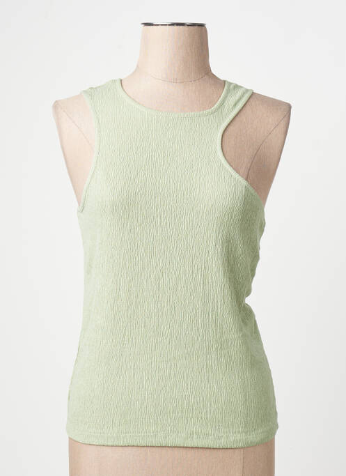 Débardeur coupe droite sans manche vert VERO MODA femme