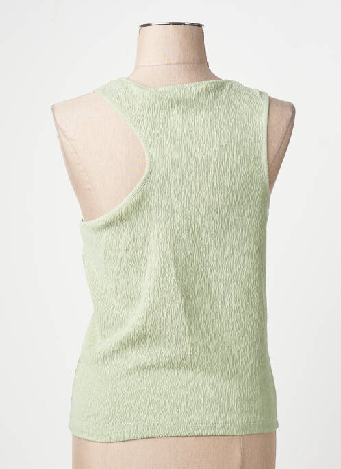 Débardeur coupe droite sans manche vert VERO MODA femme