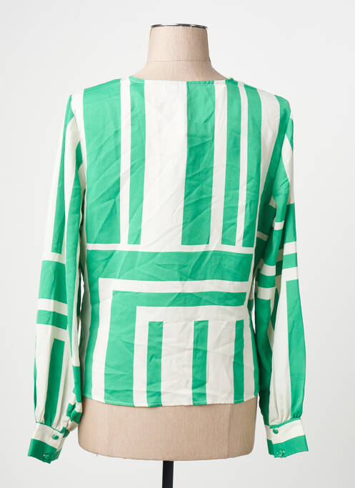 Blouse manches longues manches longues vert VERO MODA femme