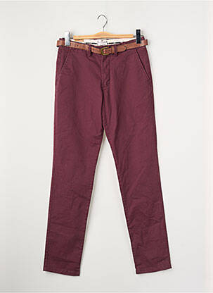 Pantalon chino rouge JACK & JONES homme