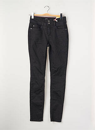 Jeans coupe slim noir STREET ONE femme