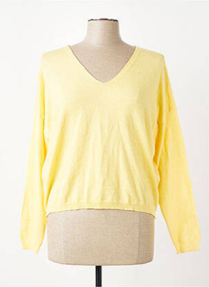 Pull jaune BELLITA femme