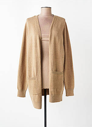 Gilet manches longues marron VERO MODA femme