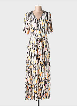 Robe courte beige VERO MODA femme