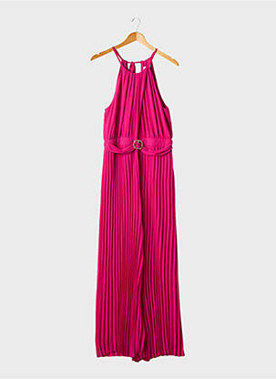 Combi-pantalon rose MORGAN femme