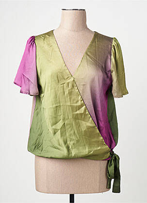 Chemisier vert AMELIE & AMELIE femme