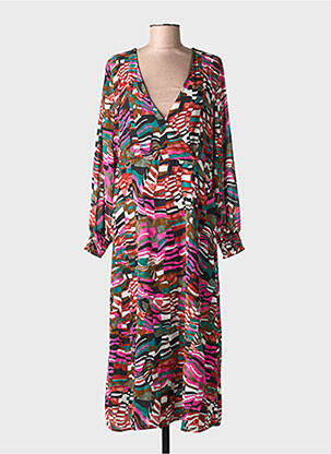 Robe longue manches longues manches longues noir VERO MODA femme