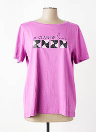 T-shirt violet STREET ONE femme