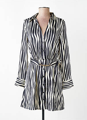 Robe mi-longue noir MANGO femme