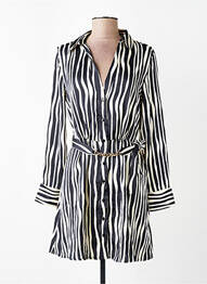 Robe mi-longue noir MANGO femme