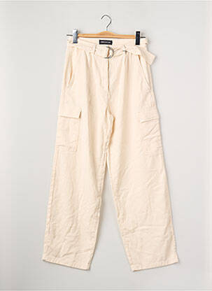 Pantalon cargo beige ASTRID BLACK LABEL femme