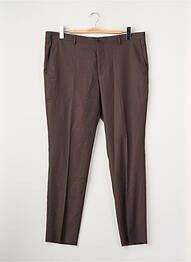 Pantalon droit marron JACK & JONES homme
