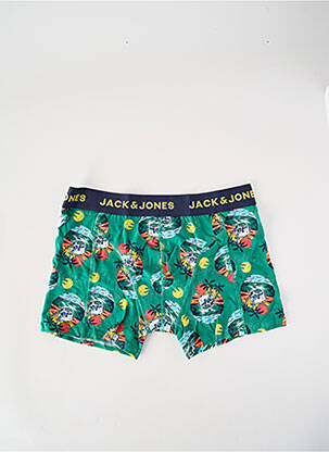 Boxer vert JACK & JONES homme