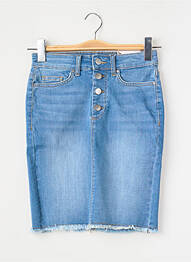 Jupe courte bleu ONLY femme
