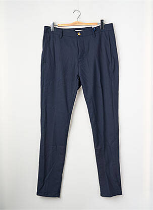 Pantalon droit bleu PRIVATE BLUE homme