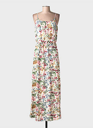Robe longue blanc ONLY femme