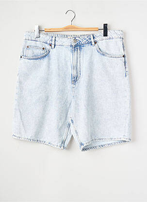 Short bleu MANGO homme
