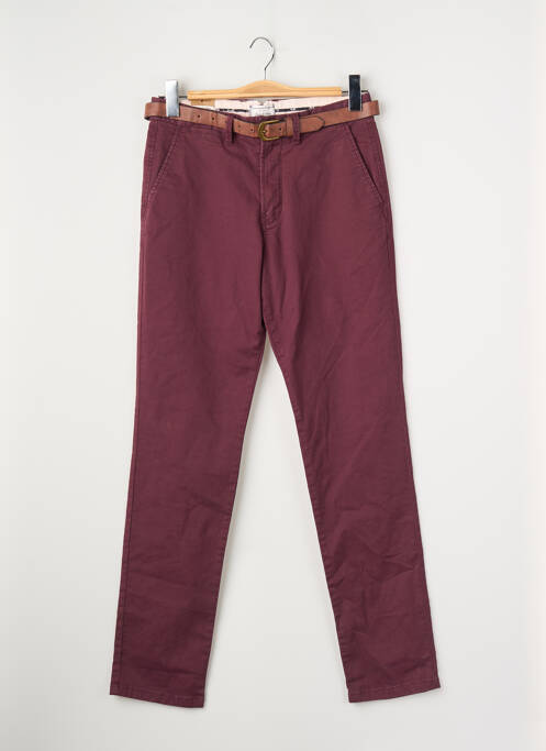 Pantalon chino rouge JACK & JONES homme